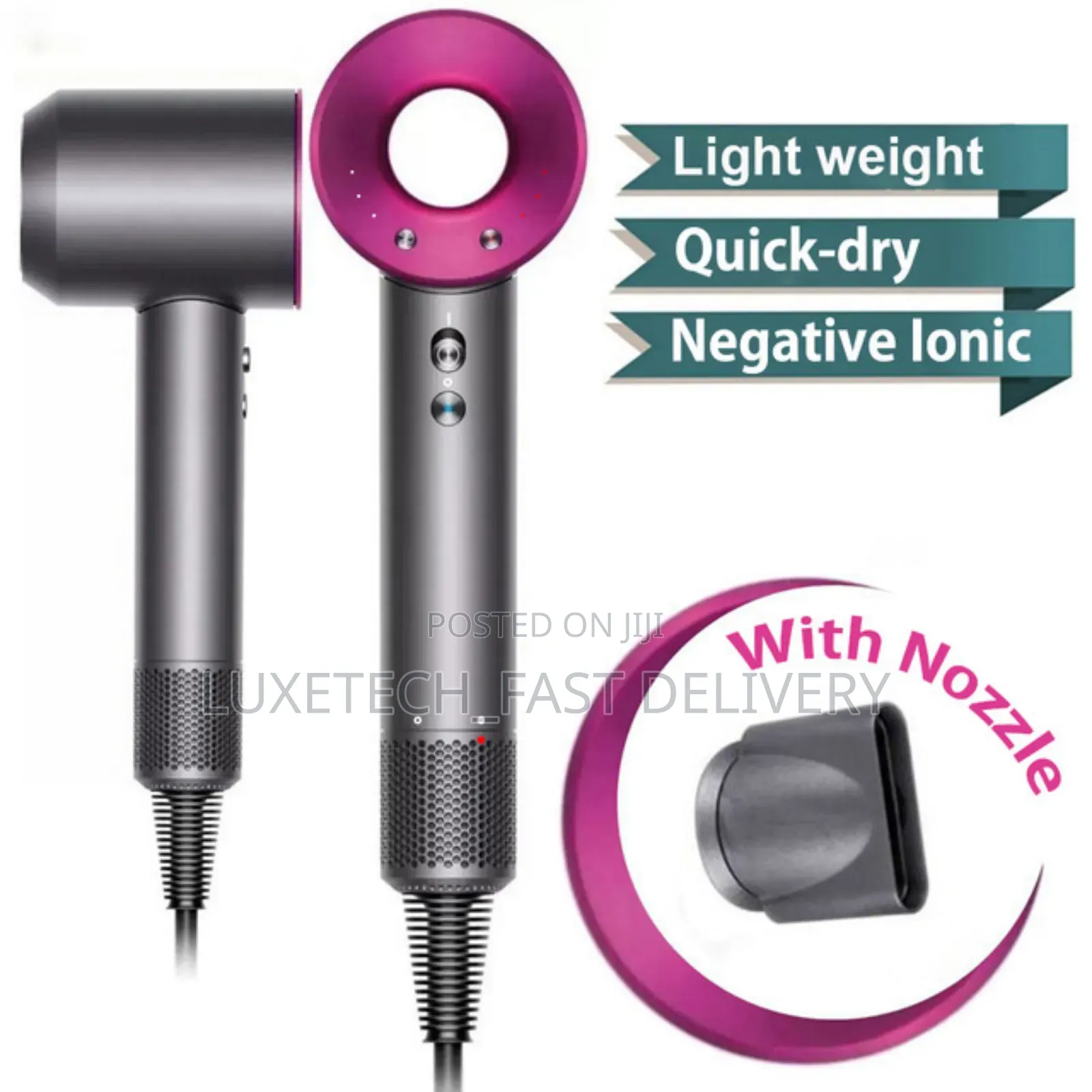 Raf Hair Dryer High-Speed, Ionic Blow Dryer