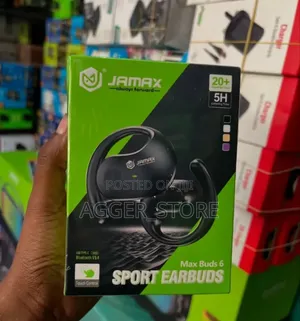 Jamax Max Buds6 Sports Earbuds Original Earhooks