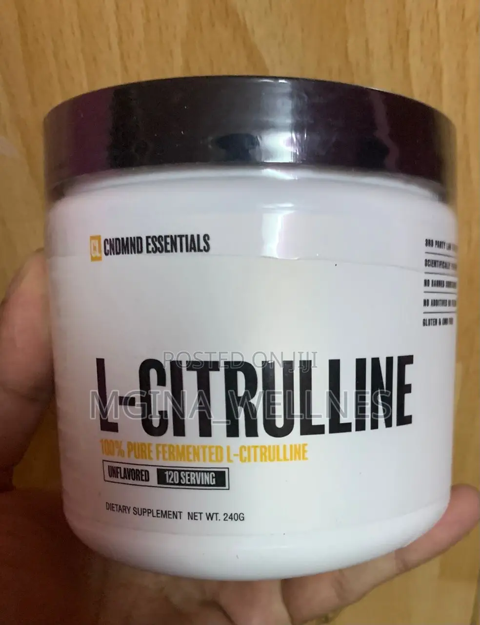 Condemned Labz L Citrulline – 240 Grams/ 120 Servings