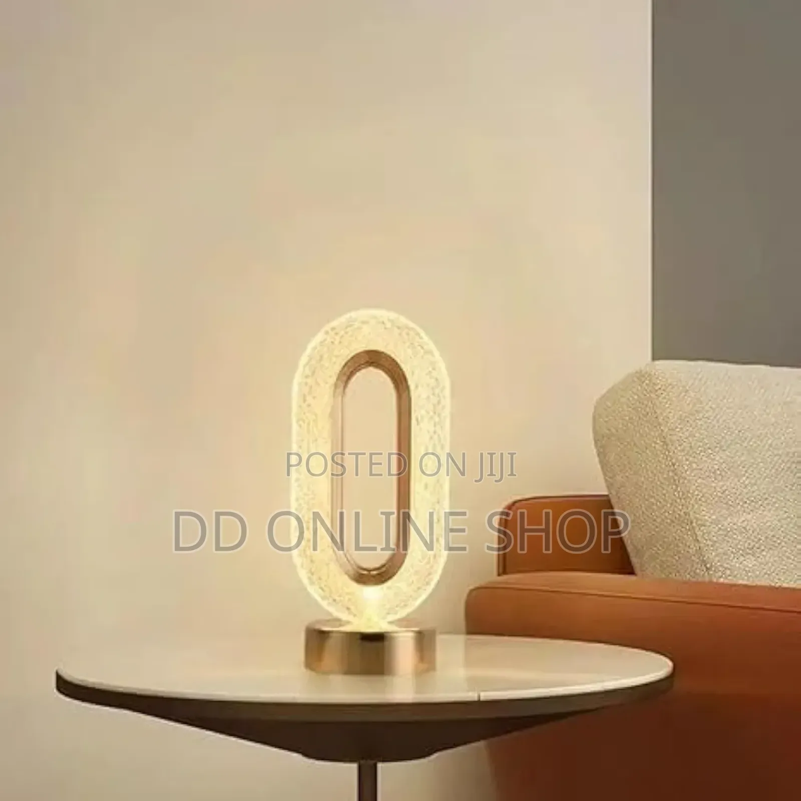 3 Colors Led Crystal Table Lamp, Dimmable Bedside Night Light.