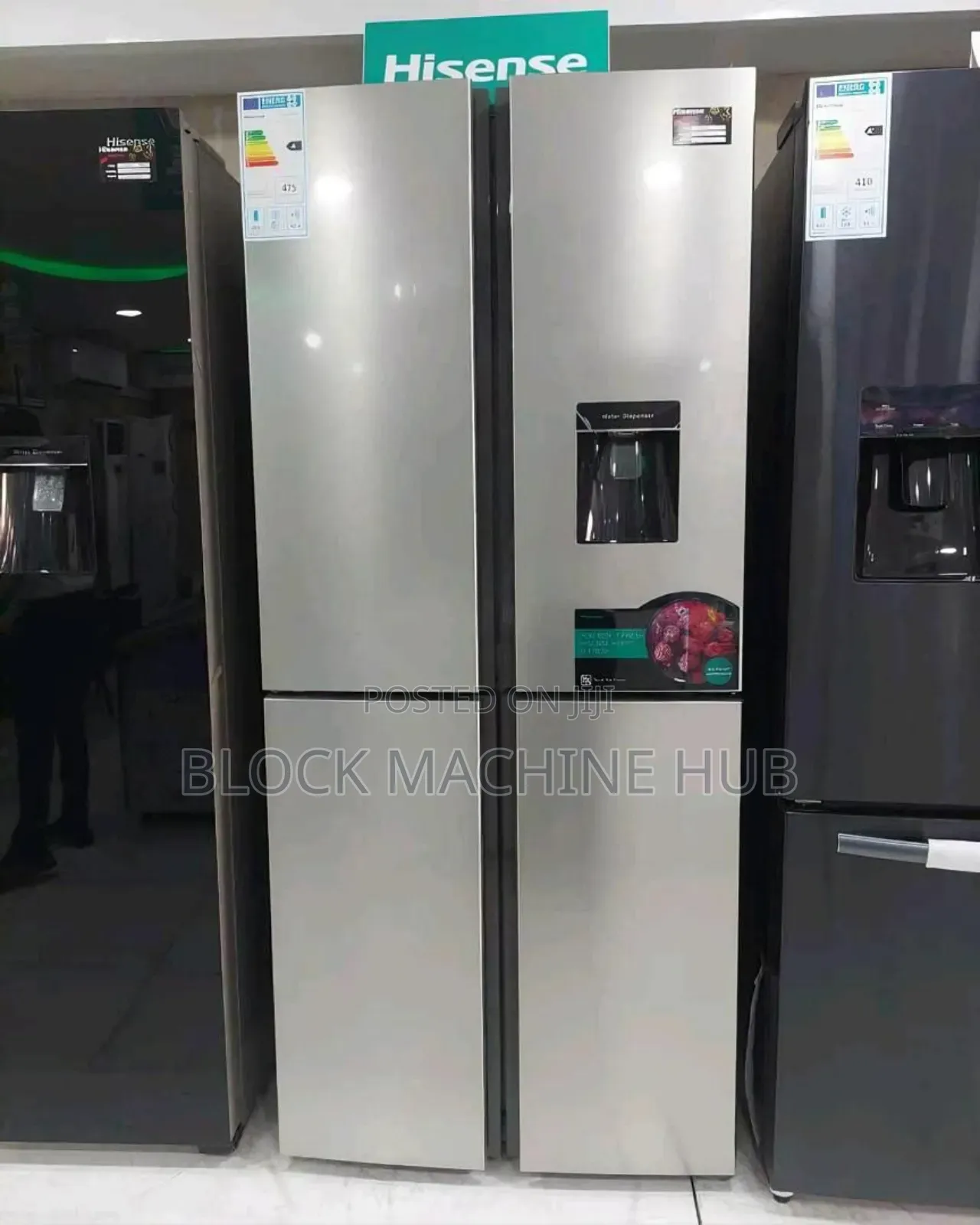 Hisense Fridge H520fbi-Wd 398l