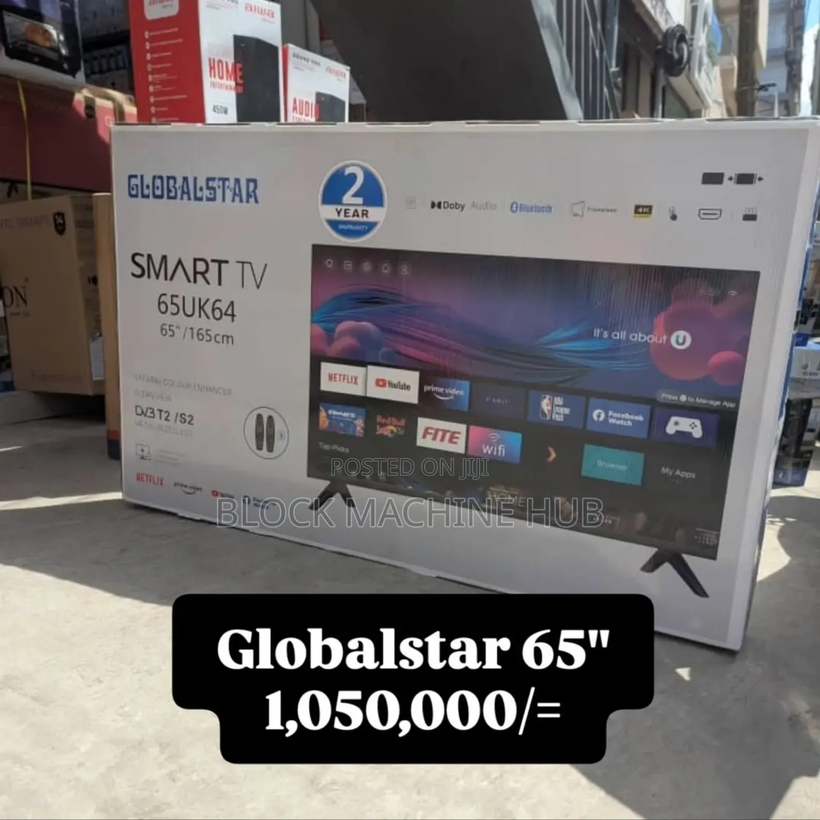Globalstar Smart Tv 65" Uhd K