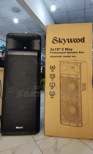 Skywood Speaker Tower Inch 15 Remote Control Mic (Free Delivery Dsm)