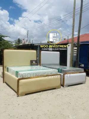 Frame Mninga Bedsofa Yenye Frame Yenye Mbao Mninga Size 5/6 Mpya