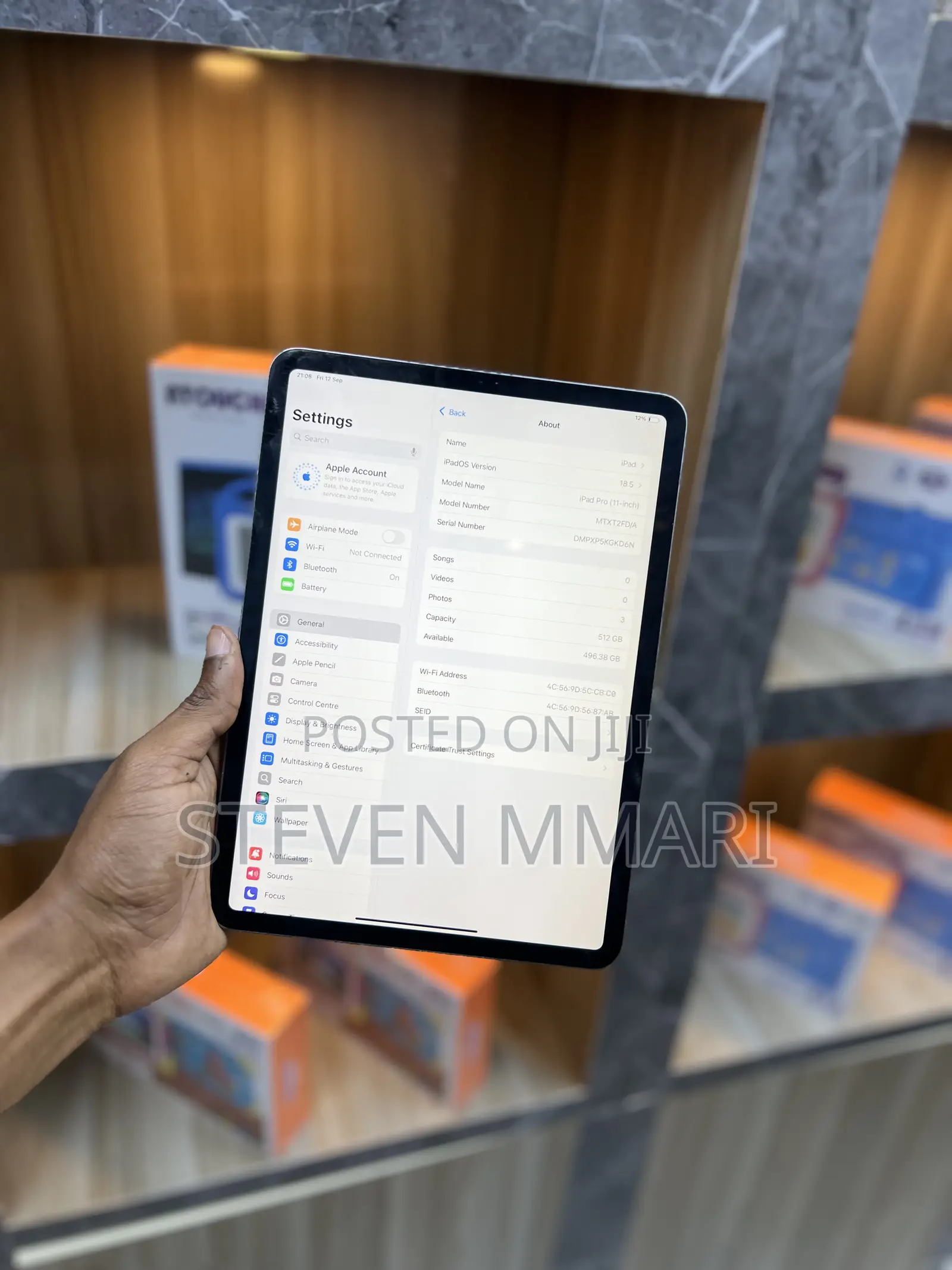New Apple iPad Pro 512 GB Silver