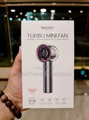 Yesido Yf14 Turbo Mini Fan, a Handheld Portable Fan