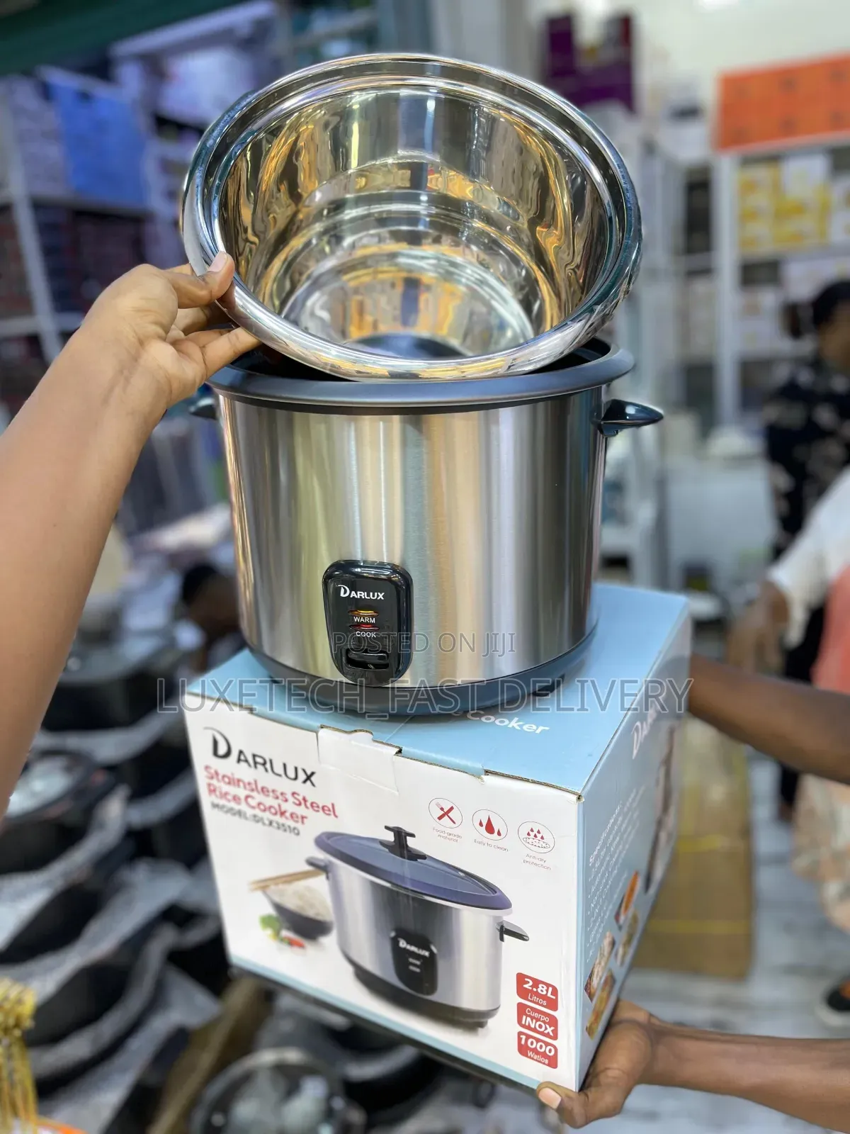 Darlux Rice Cooker 2.8 Litres With 2 Pots (Sufuria 2)
