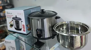 Stainless Steel Rice Cooker 2.8 Litres 2 Pots
