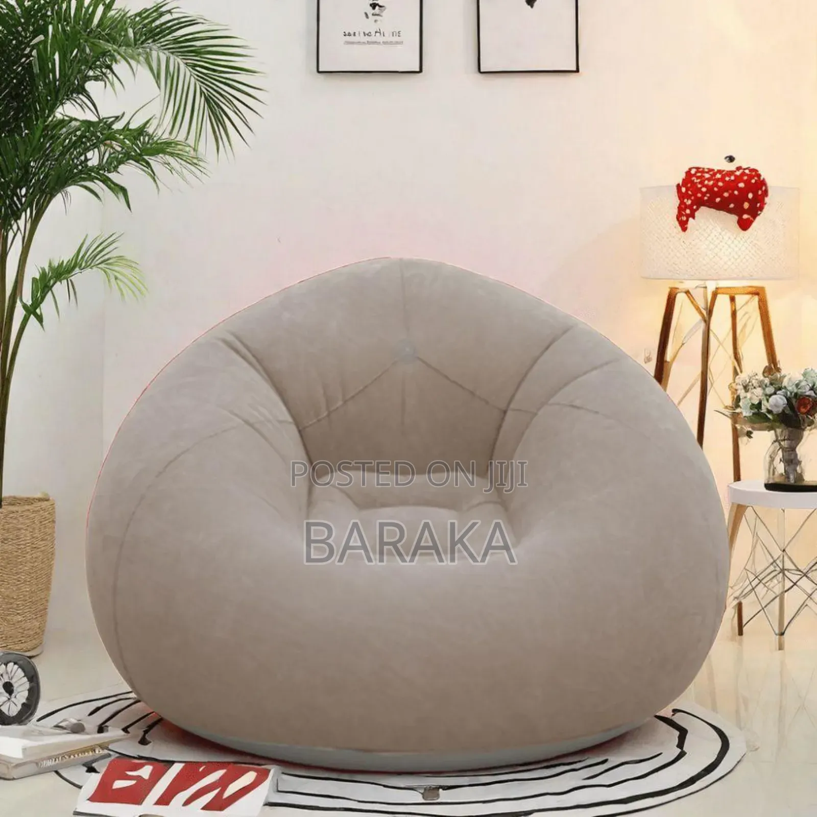 *#Inflatable Bean Bag Cozy Sofa*