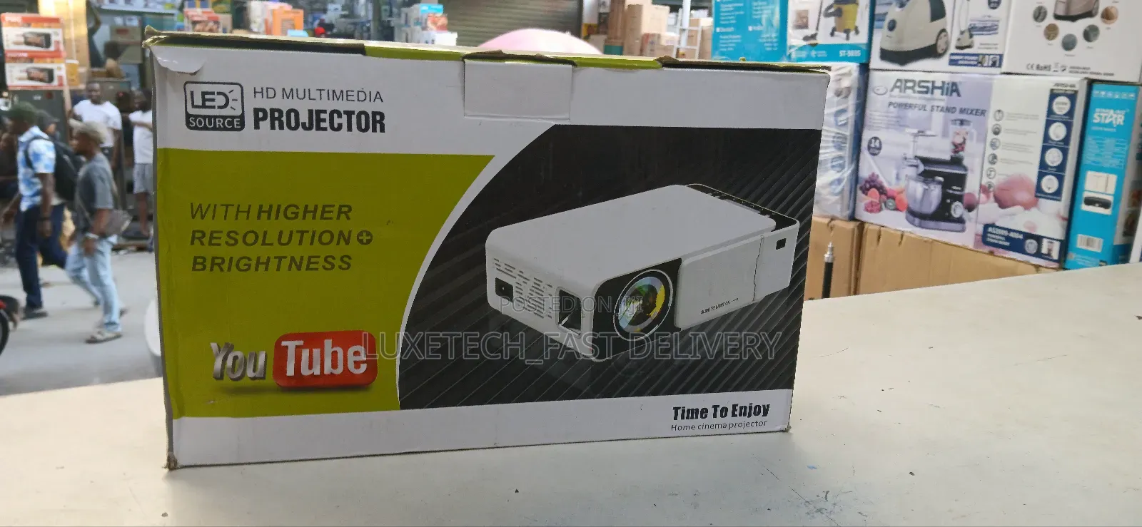 T5 Portable Mini Led Hd Multimedia Projector