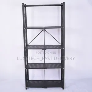 5-Layer Foldable Metal Storage Rack