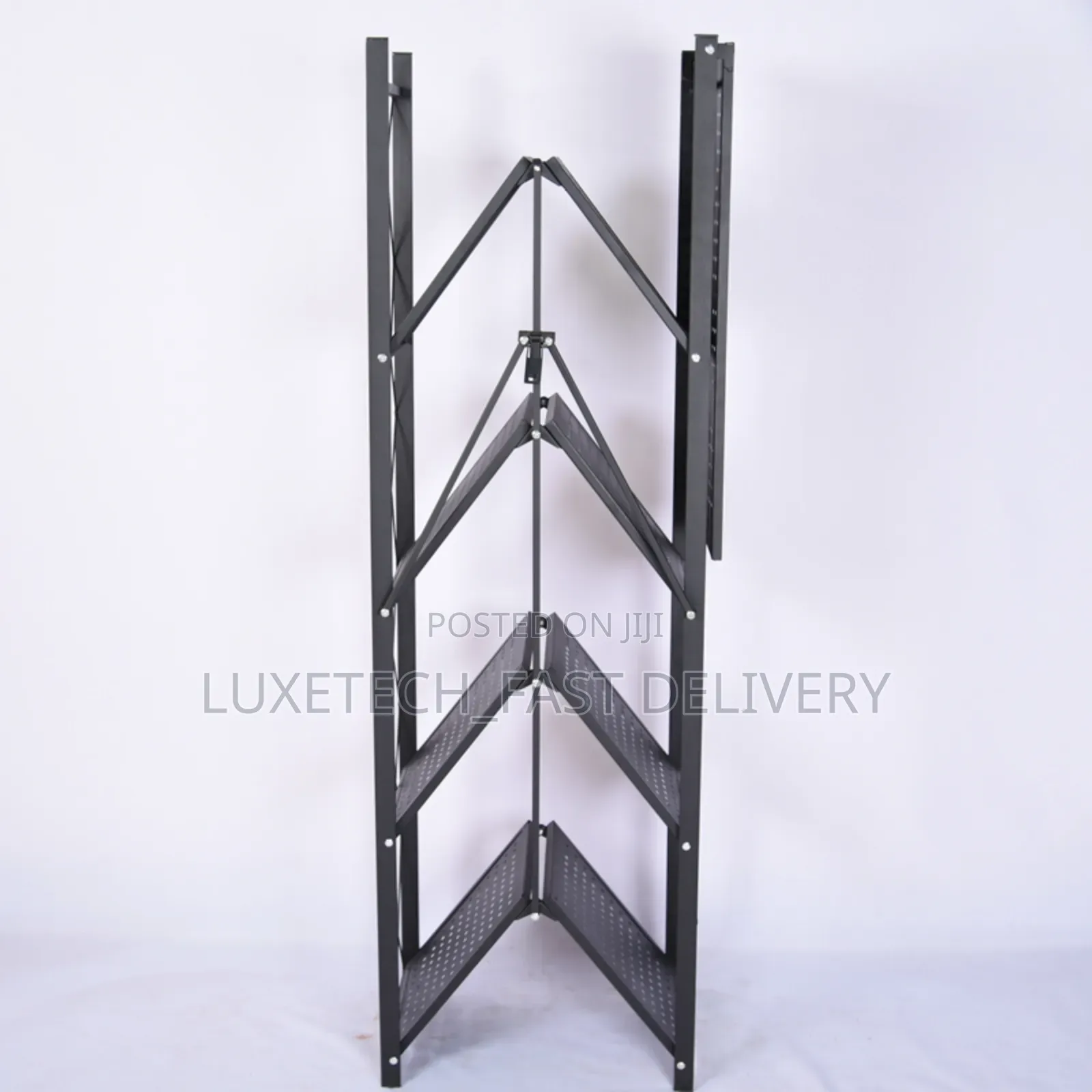 5-Layer Foldable Metal Storage Rack