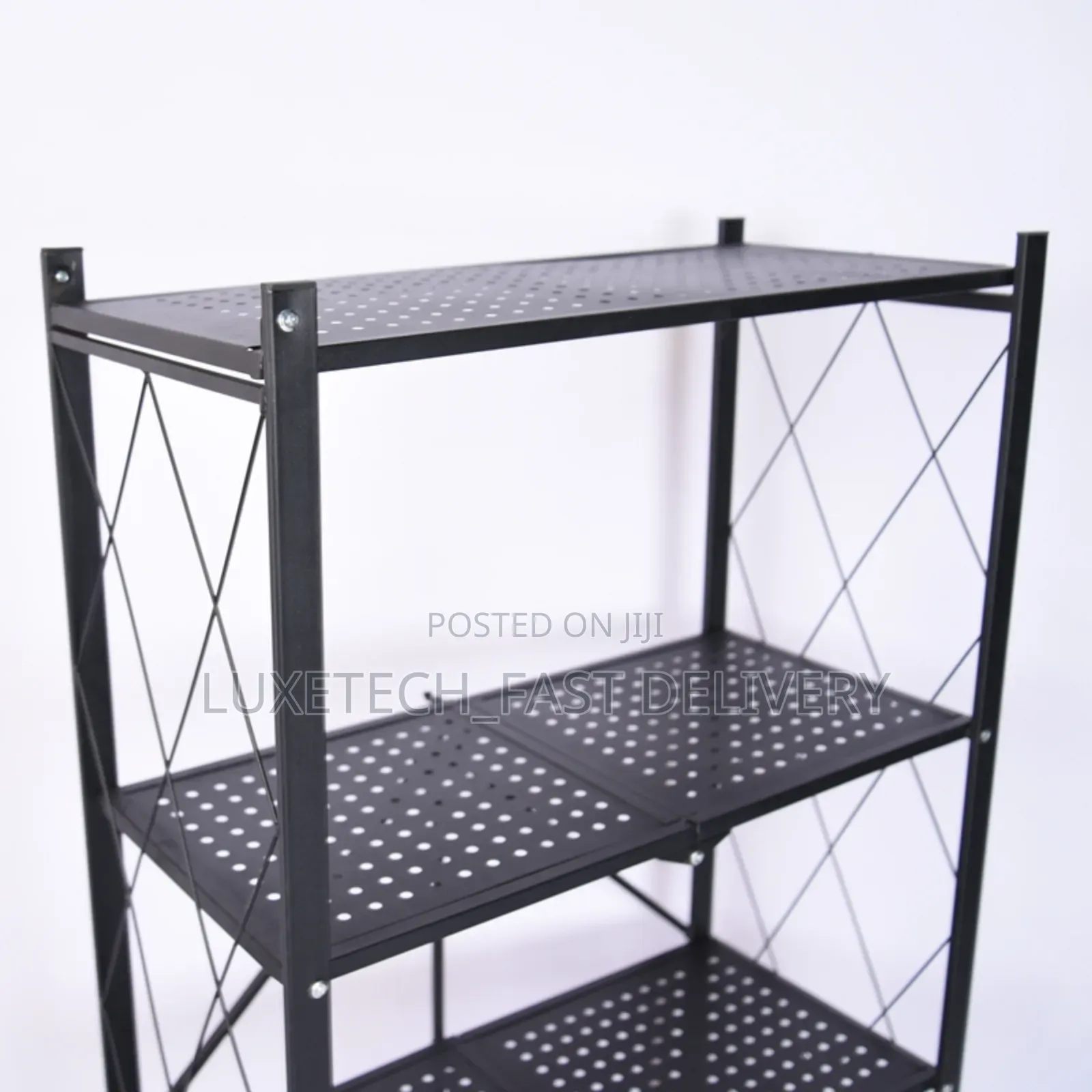 5-Layer Foldable Metal Storage Rack