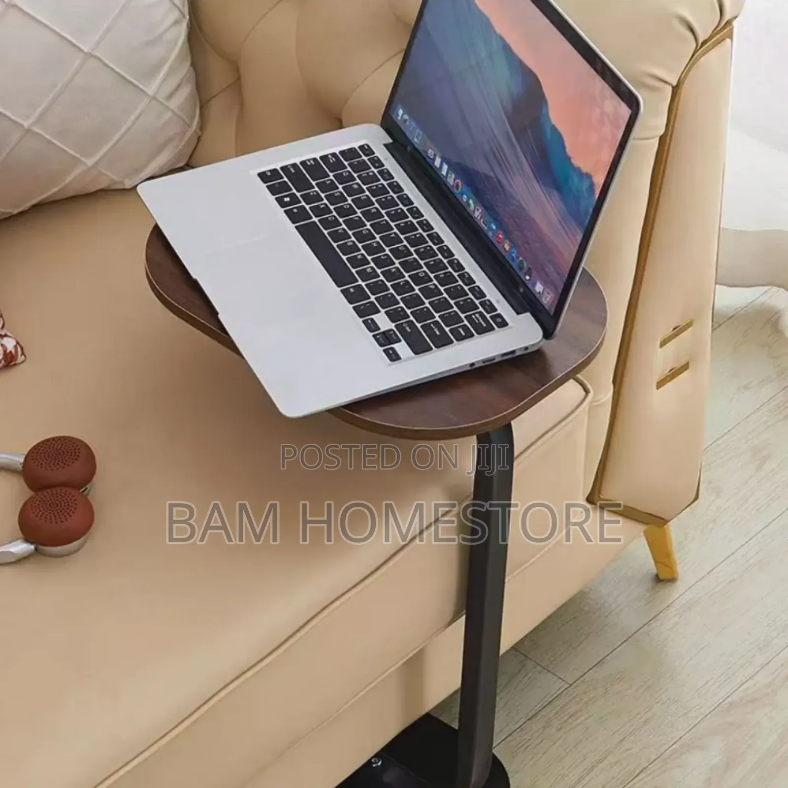 C Shaped Side Table