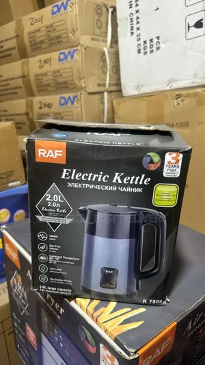 Raf Electric Kettle 2l Bpa-Free Interior