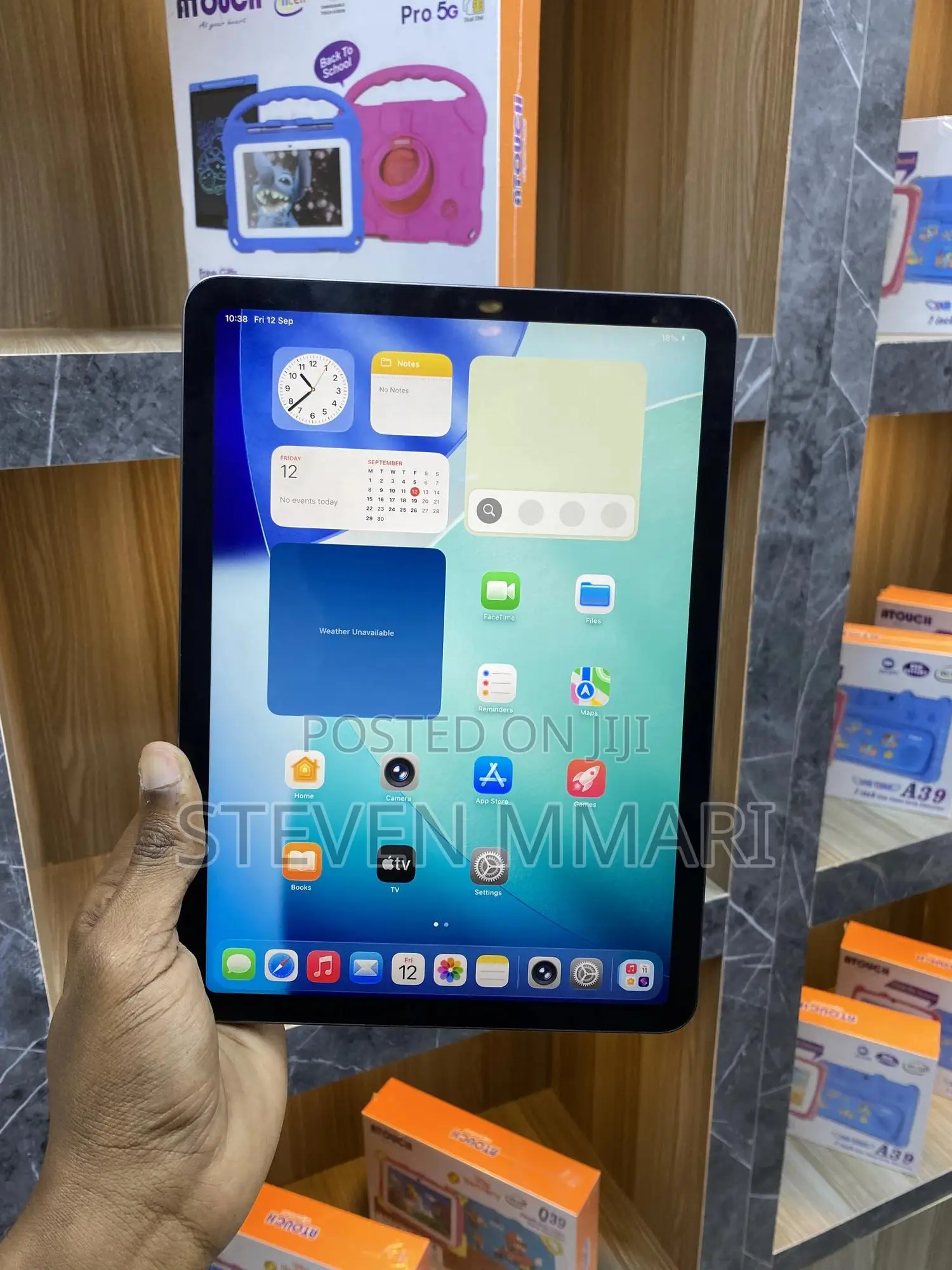 New Apple iPad Air 64 GB Silver