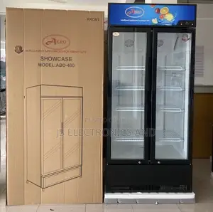 Aero Showcase Ujazo Wake 460liter Double Doors Glass (Free Delivery)