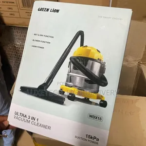 Green Lion 3-in-1 Vacuum Cleaner 12l (Wet, Dry, And Blower Functions)