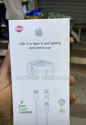 Usb C-Type C and Lihghtining 45w Charger