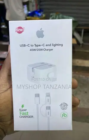 Usb C-Type C and Lihghtining 45w Charger