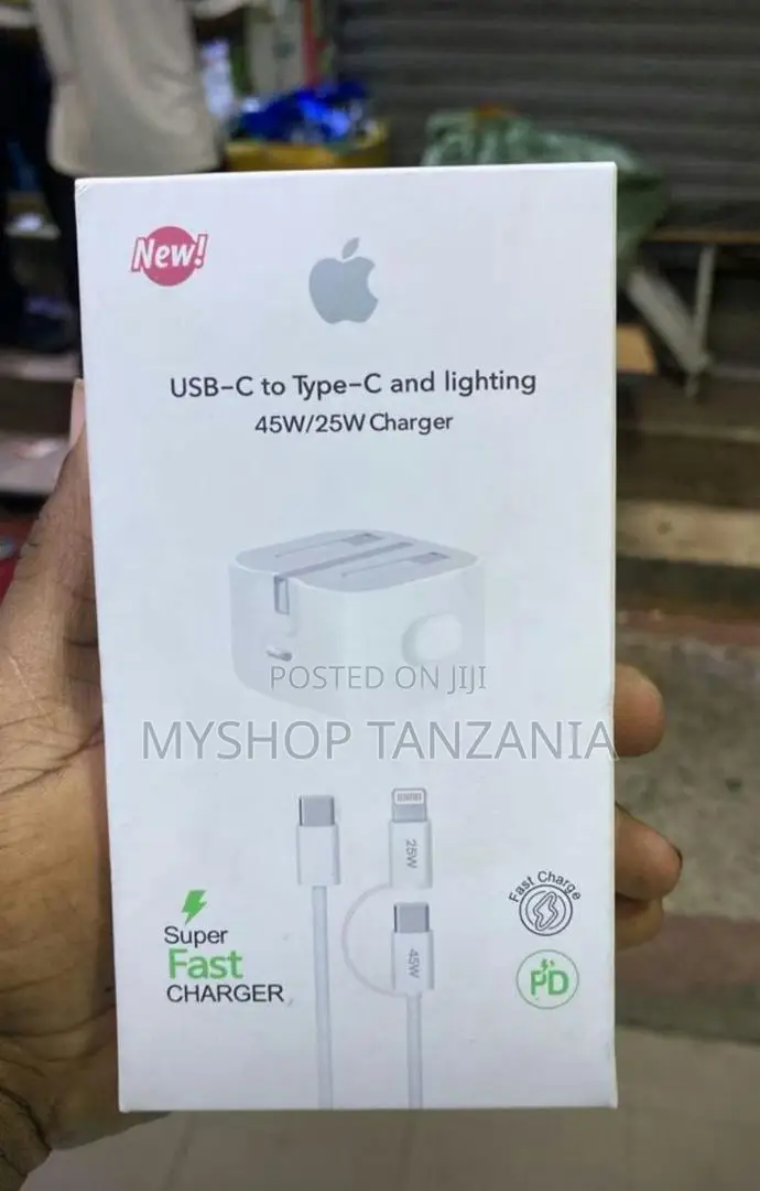 Usb C-Type C and Lihghtining 45w Charger