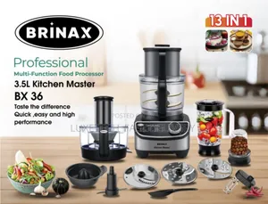 Brinax 13-in-1 Multi-Function Food Processor
