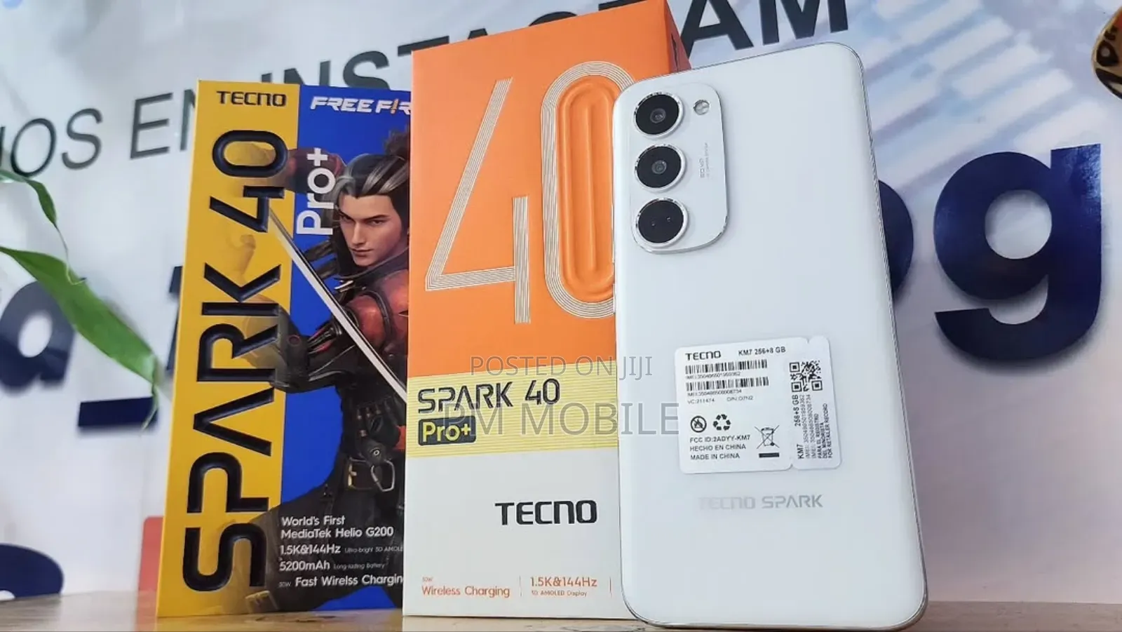 New Tecno Spark 40 Pro+ 256 GB