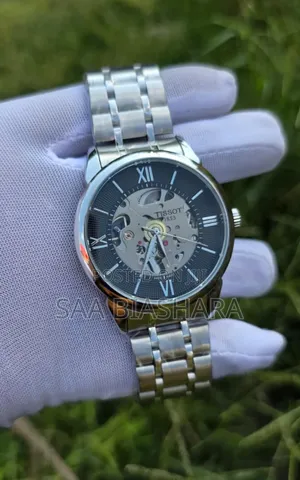 Tissot Automatic Watch Silver and Black 1853