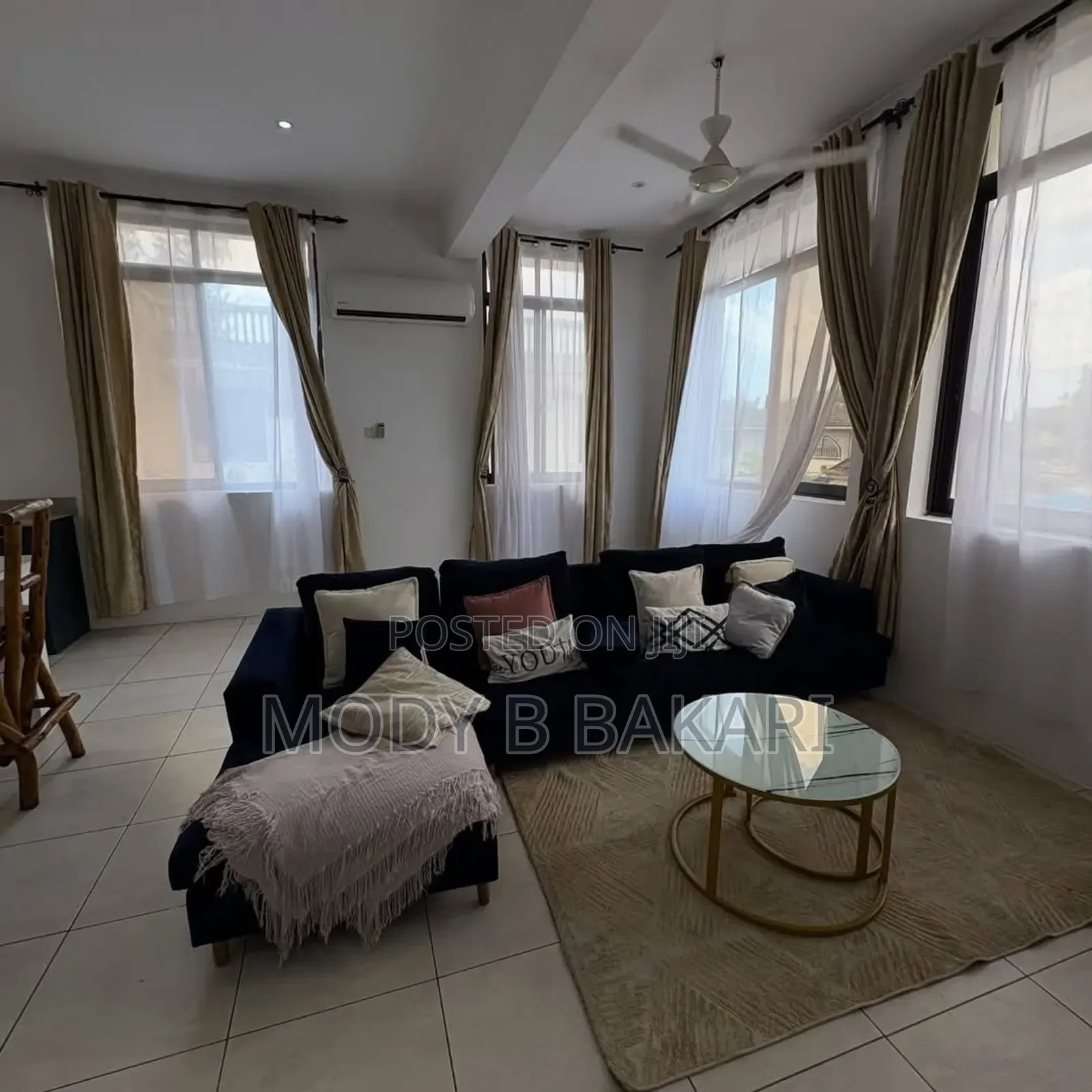 Furnished 2bdrm Apartment in Mikocheni for rent