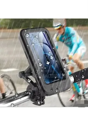 Waterproof Motorcycle/Bike Phone Holder With A Fully Enclosed Case.