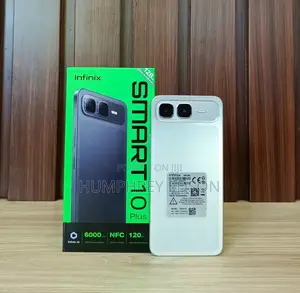 New Infinix Smart 10 Plus 128 GB Silver