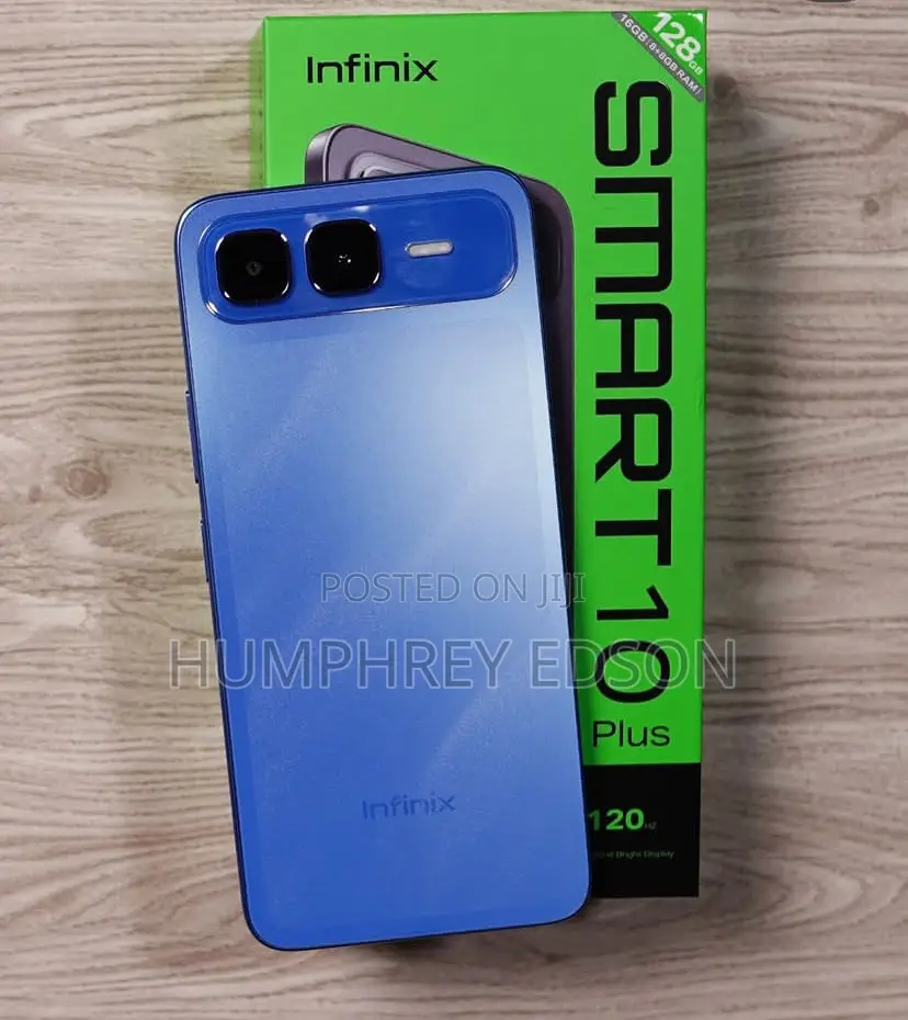New Infinix Smart 10 Plus 128 GB Blue