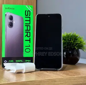 New Infinix Smart 10 128 GB Black