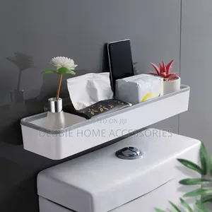 Wall-Mounted Bathroom Toilet Organizers