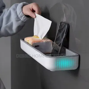 Wall-Mounted Bathroom Toilet Organizers