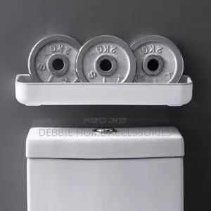 Wall-Mounted Bathroom Toilet Organizers