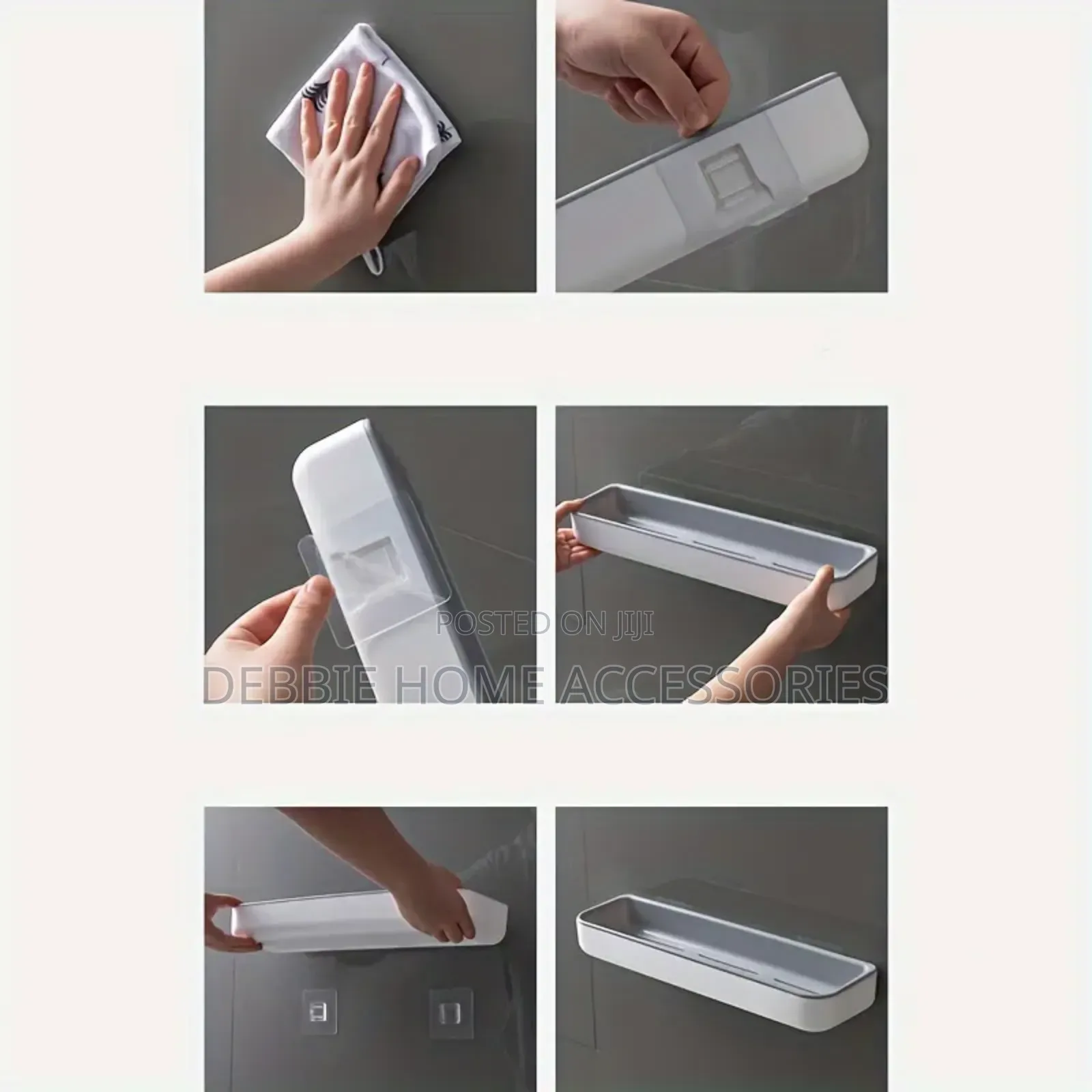 Wall-Mounted Bathroom Toilet Organizers