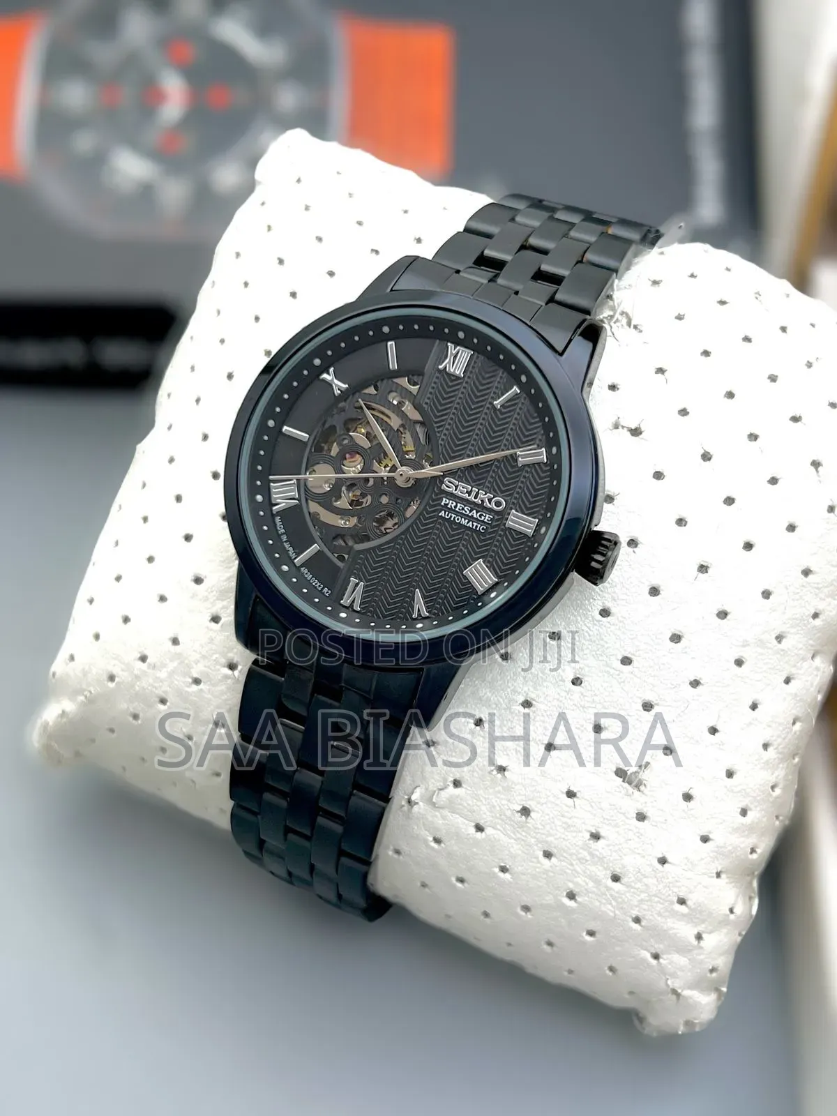 Seiko Luxury Mechanical Watch Black