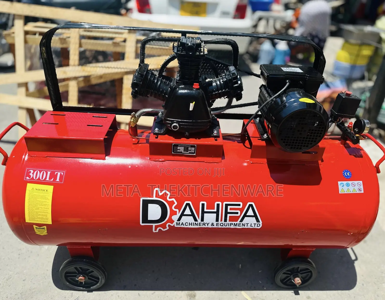 Dahfa Air Compressor 100l 2 in 1