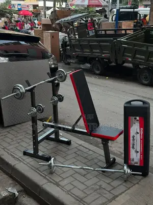 Bench+Set Dumbell Kg50