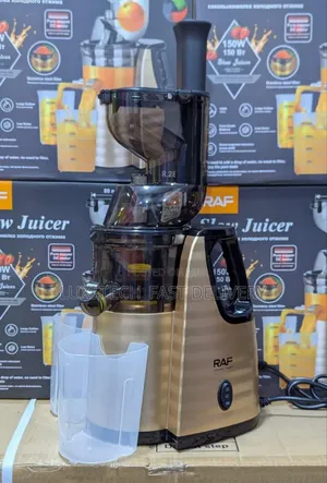 Raf Slow Juicer – Cold Press Juice Extractor for Fruits, Vegetables