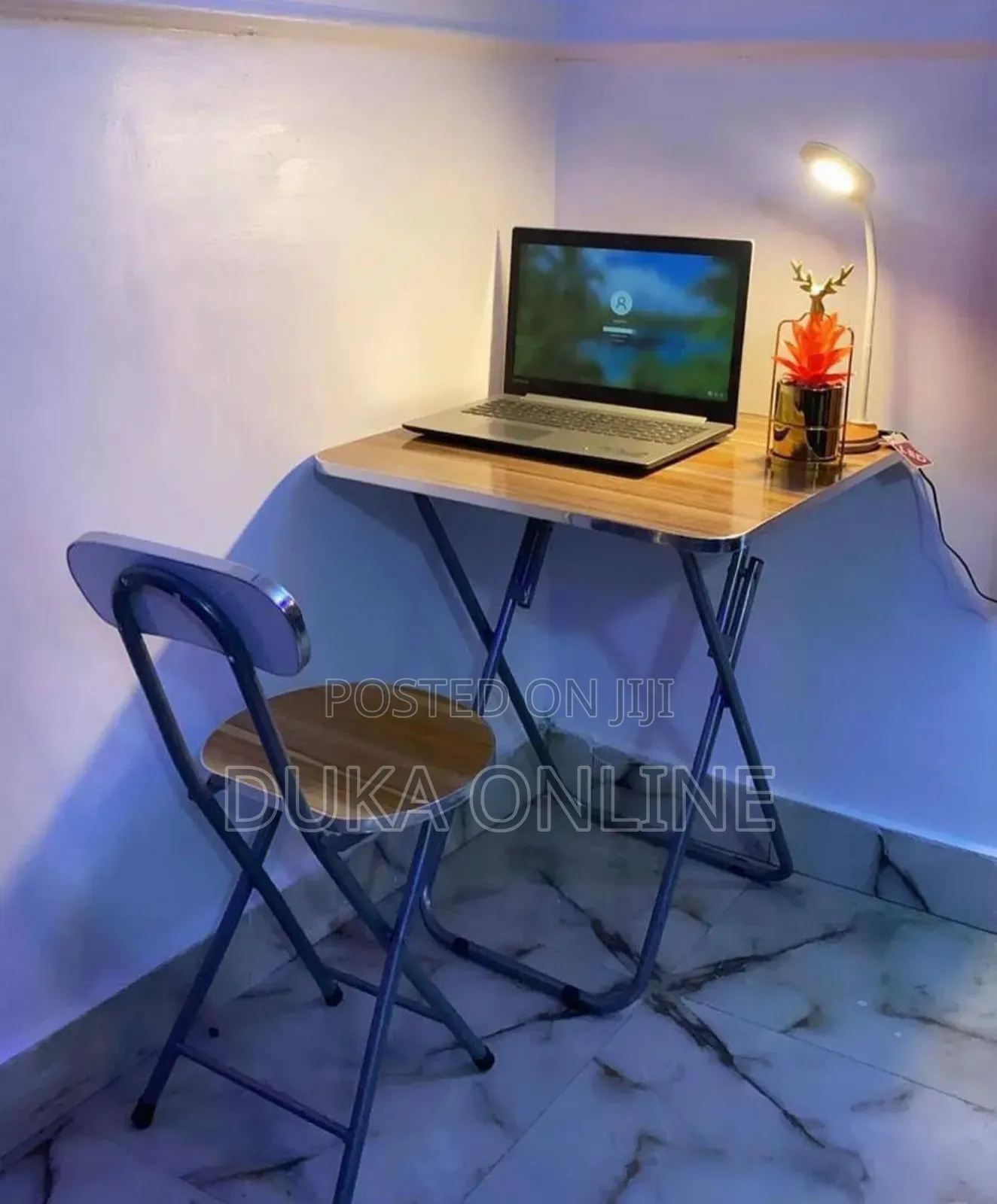 Foldable Wooden-MDF Table* Size: 80*80cm