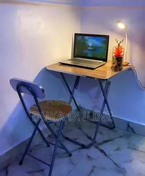 Foldable Wooden-MDF Table* Size: 80*80cm