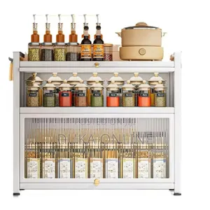 *#Kitchen Countertop Seasons Storage