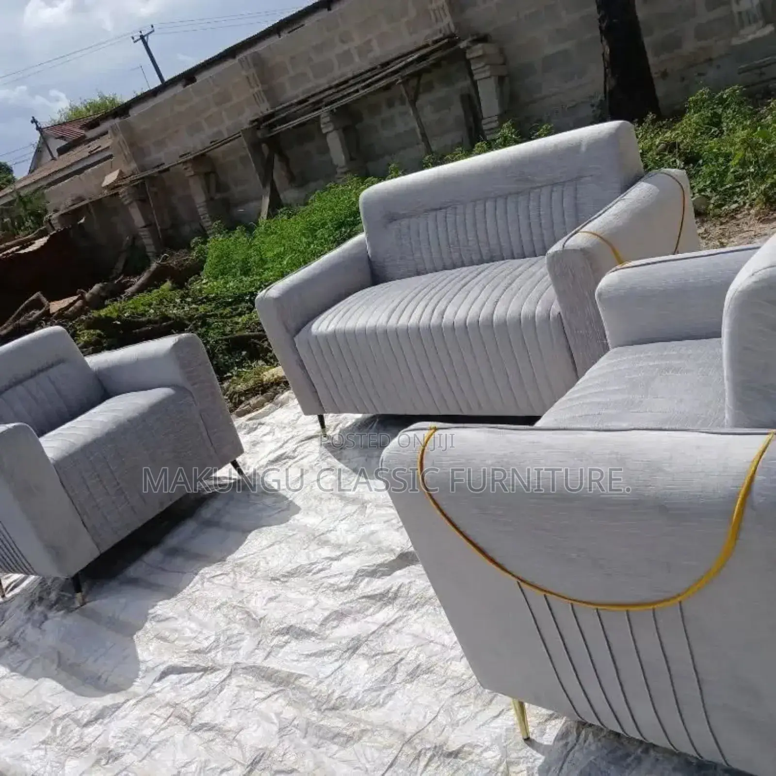 Sofa Sets Za 2:2:1 Full Fibers and Spring
