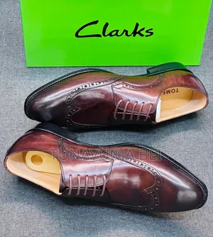 Cracks Coffee Shoes/ Pure Leather Shoes / Made in Italy