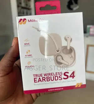 Moxedo S4 True Wireless Earbuds.