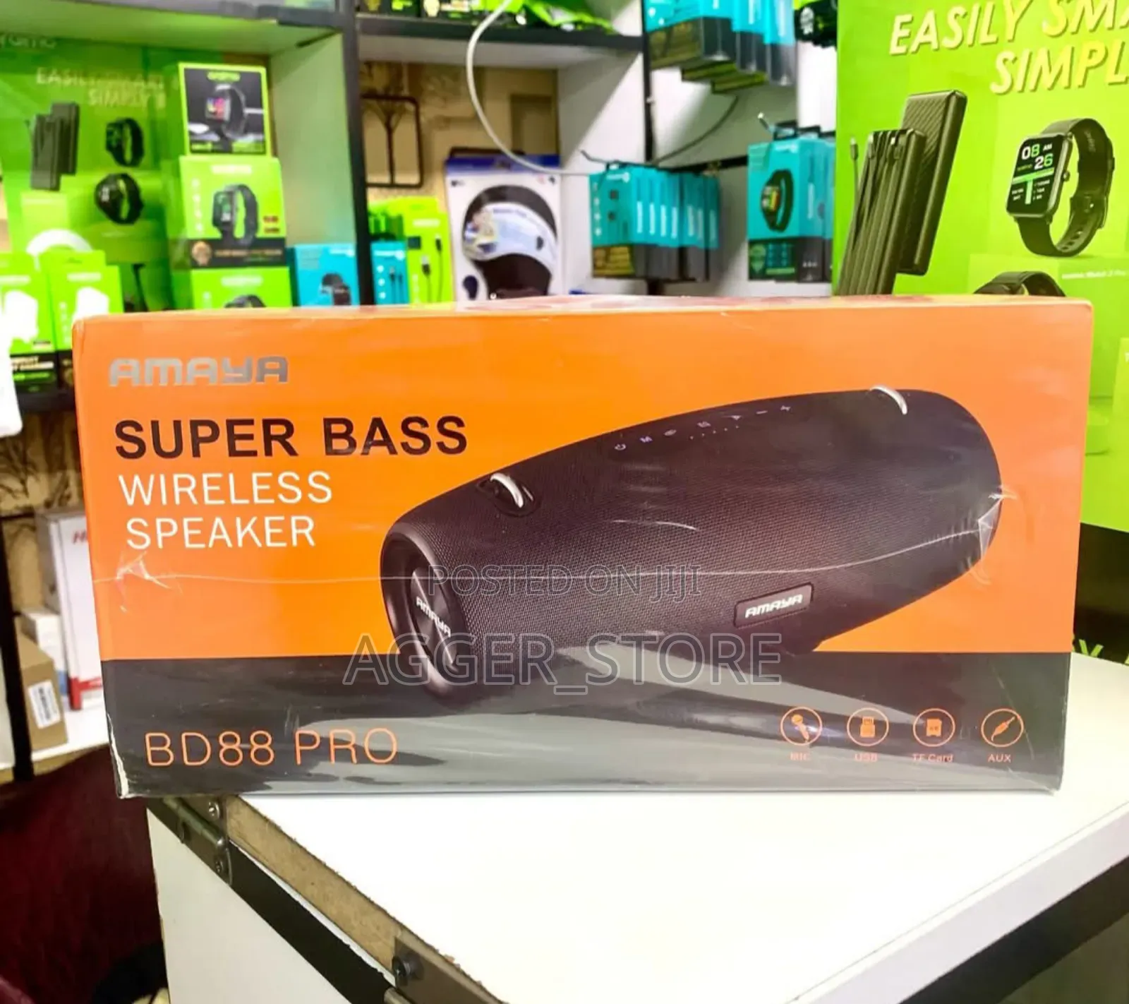 Amaya Bd88 Pro Wireless Bluetooth Speaker. 60w of Power, a 14000ma