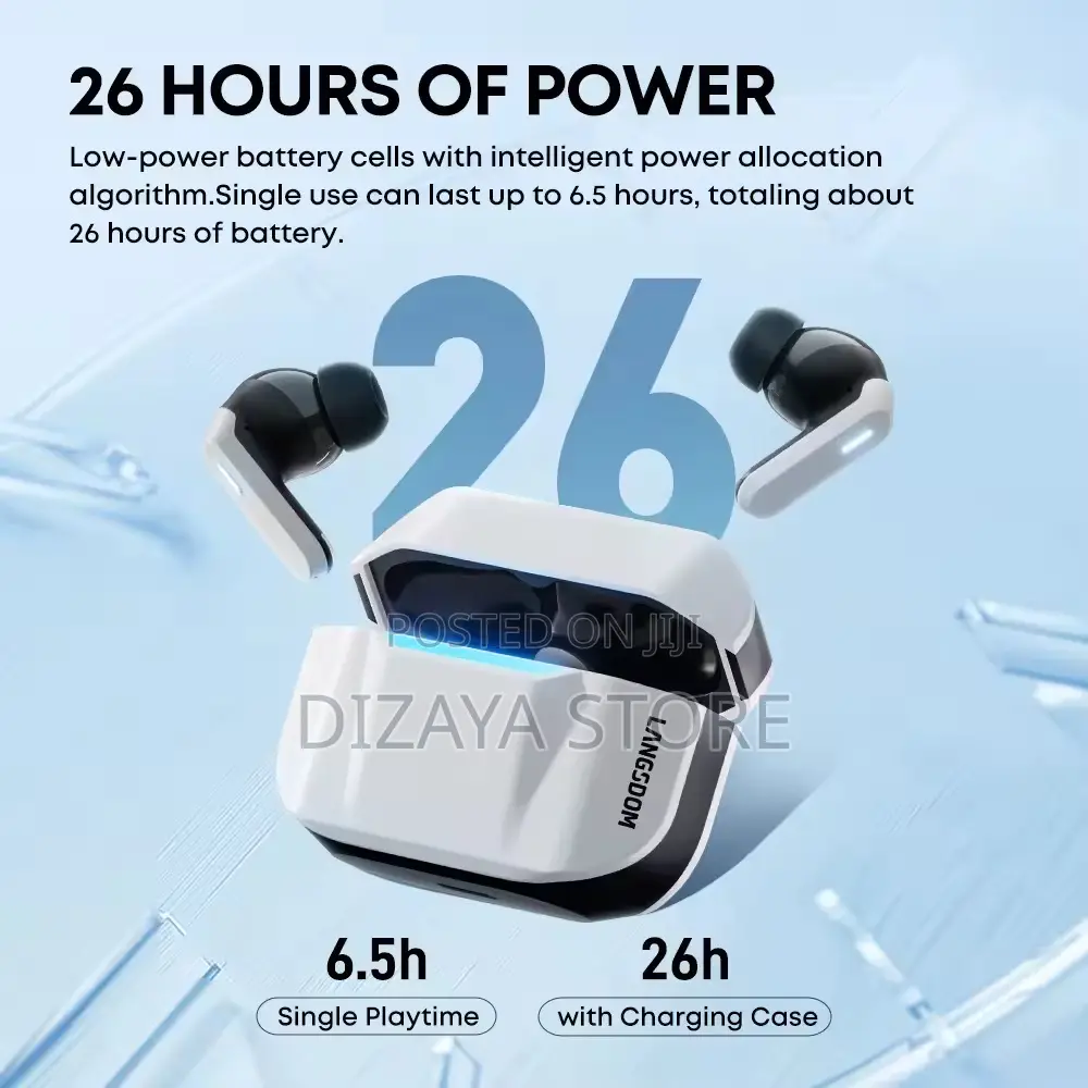 Wireless Earphone High Base Sound Quality With Anc and Enc