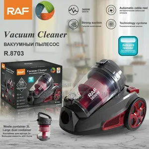 Raf 3600w Cyclone Canister Vacuum Cleaner With Powerful Suction